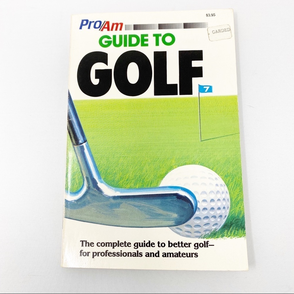 Pro / Am Guide To Golf Coffee Table Book